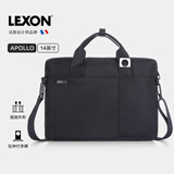 乐上（LEXON）手提电脑包单肩包14英寸笔记本包公文包男旅行斜挎包情人节礼物