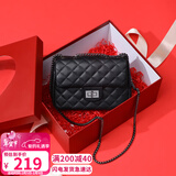 viney牛皮包包女包品牌链条包轻奢单肩斜挎生日情人节礼物送女朋友老婆