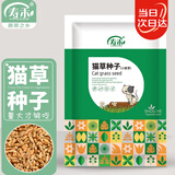 寿禾 猫草小麦草种子猫零食蔬菜籽 潍育中寿猫草(小麦草)大袋种子500g