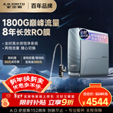 史密斯（A.O.SMITH）佳尼特净水器 蓝鲸1600G 家用净水器厨房专用台下用净水机直饮一体机 8年RO膜 CR4200AE1