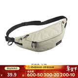 迪卡侬（DECATHLON）跑步腰包女运动腰包手机斜挎包战术包机动收钱挎包男 亚麻色_2L款 均码
