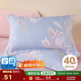 博洋家纺 纯棉枕套印花全棉枕芯套枕头套对枕套闻香 一对装48*74cm