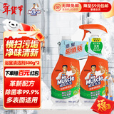 威猛先生（Mr Muscle）浴室清洁剂 500g+500g 气味清新 瓷砖清洁剂 除霉除菌 超市同款
