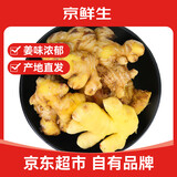 京鲜生 云南小黄姜 净重3斤 新姜生姜 新鲜现挖 单果50g+ 源头直发包邮