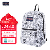 JANSPORT杰斯伯双肩包男背书包女学生校园电脑包 47LWGJ1 搞怪物语