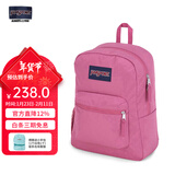 JANSPORT杰斯伯双肩包男背书包女休闲学生校园包 47LWEW6 黑梅粉