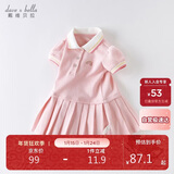 戴维贝拉（DAVE＆BELLA）【汽水棉】夏装女童连衣裙宝宝PoLo裙女孩公主裙儿童裙子