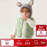 巴拉巴拉童装儿童马甲两面穿背心2025新款秋冬装羊羔绒上衣服男女宝宝衣服