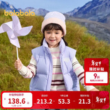 巴拉巴拉童装儿童羽绒马甲2025新款冬装男女童亲子装保暖外套羽绒服简约潮