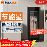 皓金（HULK）双擎干衣机热风烘干衣柜 床单衣服柜式烘干机家用烘衣机杀菌除螨消毒机 顶驱节能星 295L 可调温/新增节能烘低至1度电