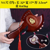 风水阁泰山真桃木斧子结婚坐福乔迁新居搬家挂件结婚斧头家居装饰摆件 【泰山祈福，真桃木】福进门斧子长32cm