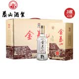 泰山牌金泰山贡酒 五岳独尊 浓香型白酒 礼盒装白酒 42度 500mL*3瓶
