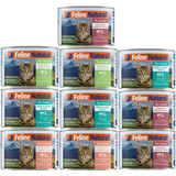 K9 Natural猫罐头170g猫粮无谷主食罐头成猫幼猫通用新西兰feline猫罐头 鸡肉&L肉170G*10罐