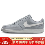 耐克NIKE男子休闲鞋COURT VISION LOW 运动鞋HV8139-002灰白43