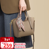 YUYULA牛皮包包女包斜挎包轻奢品牌手提单肩包生日情人节礼物送女友老婆