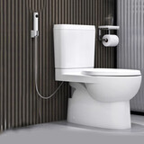 科勒（KOHLER） 马桶卫生间家用大冲力五级旋风虹吸分体坐便器缓降静音 22746/22747齐悦双冲款 400坑距（ 390以上选） 400mm