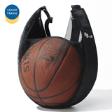乐活旅行篮球包旅行斜挎背包运动训练足球网兜收纳袋便携排球网袋旅游必备