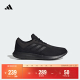 adidas CORERACER随心畅跑网面休闲跑步鞋男子阿迪达斯官方轻运动   黑色   40