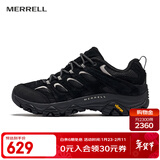 迈乐（Merrell）官方店男女款户外登山徒步鞋减震MOAB 3迈越者轻量防滑耐磨透气 J500509暗黑（男）上新 42