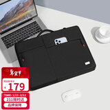 高尔夫（GOLF）电脑包17.3英寸手提单肩苹果笔记本电脑包男士商务公文包内胆包