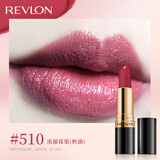 露华浓丽采保湿滋润唇膏女士哑光黑管口红4.2g不掉色美妆化妆品女彩妆 510#浓郁莓红（奶油质地）