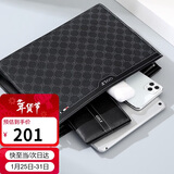 高尔夫（GOLF）男士手包休闲手拿包印花拉链信封包多卡位手抓包钱包送男友礼物