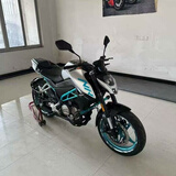 李绅春风NK250cc街车电喷水冷摩托车跑车ST125狒狒街跑跨骑重机车整车 灰色 牌证齐全可以上牌