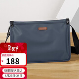 高尔夫GOLF单肩包男士大容量斜挎包男商务休闲防泼水轻便手机包潮流ipad邮差包时尚男士挎包5I797463J灰色