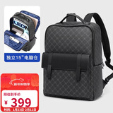 POLO商务双肩包男士旅行背包书包14/15.6英寸苹果笔记本电脑包送男友