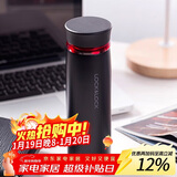 乐扣乐扣（LOCK&LOCK）菲特旋转盖轻量杯保温杯学生商务水杯450ml黑红 LHC4131BKR