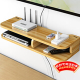 安尔雅 机顶盒架子免打孔墙上置物架壁挂客厅电视机路由器机顶盒架