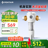 滨特尔（pentair）前置过滤器大通量家用全屋自来水管道40μm过滤器大流量水驱涡轮+反冲洗刮洗净水器 【上门安装】B140前置过滤器