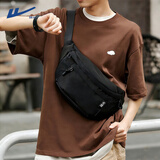 回力（Warrior）斜挎包男士大容量学生情侣胸包休闲运动骑行腰包小背包单肩挎包女