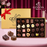 歌帝梵（Godiva）高端巧克力礼盒 24颗285g 休闲零食 毕业季礼物送老师学生 伴手礼