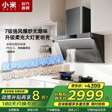 小米登登系列抽油烟机pro一级能效42m³大吸力静音家用侧吸易清洗厨房燃气灶具套装国家补贴上门安装P2 pro 【液化气套装】顶侧双吸净油烟机P2 pro+灶具