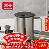 富光马克保温杯316不锈钢带盖办公学生咖啡茶杯水杯子男女士400ml