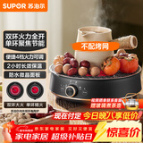 苏泊尔（SUPOR）迷你电陶炉 煮茶器煮茶炉煮茶壶 养生围炉煮茶泡茶办公家用不挑器具SW-DTL05
