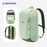 迪卡侬登山包徒步背包双肩包NH100书包学生城市轻户外旅行出差通勤背包 牛油果绿-20L