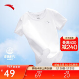 安踏轻风T丨速干运动短袖t恤女士夏季新款吸汗透气跑步训练上衣瑜伽服