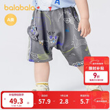 巴拉巴拉宝宝裤子婴儿裤子男童休闲裤女童短裤2025夏季时尚萌209225110202