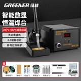 绿林（GREENER）台式电烙铁焊台家用套装938可调温工业级电铬铁焊锡焊枪60W电洛铁