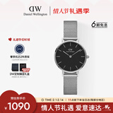 丹尼尔惠灵顿（DanielWellington）DW女士手表轻奢流金金属表带石英腕表送女友新年礼物DW218