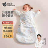 贝肽斯婴儿睡袋暖姜恒温儿童一体睡袋婴幼儿防踢被睡衣冬季加厚 弗里德S