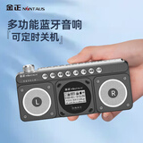 金正（NINTAUS）L27收音机老人专用老年人充电插卡音乐播放器迷你小音箱便携式FM调频广播双喇叭音响