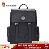 暇步士（Hush Puppies）男士双肩包英伦迷彩休闲15.6英寸电脑包通勤大容量新年礼物