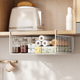 品喻（PINYU）置物架可伸缩悬挂分层调料挂架橱柜内吊柜下收纳下挂挂篮