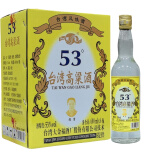 顺吉台湾高粱酒浓香型国产正宗粮食白酒 家常口粮酒自饮 泡酒 53度 600mL 6瓶