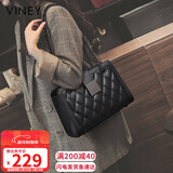 viney牛皮包包女包洋气斜挎单肩包轻奢链条包生日新年礼物送女生女友