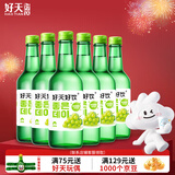 好天好饮（GOODDAY）烧酒 360ml*6瓶 12.5度 青葡萄味 韩国进口年货节送礼