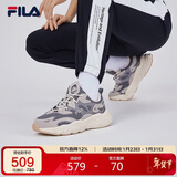 FILA 斐乐女鞋火星1代老爹鞋2025年复古跑步鞋回弹厚底运动鞋